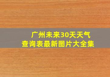 广州未来30天天气查询表最新图片大全集