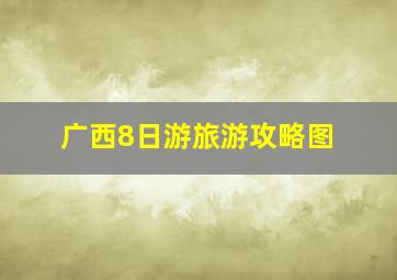 广西8日游旅游攻略图