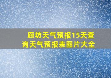 廊坊天气预报15天查询天气预报表图片大全