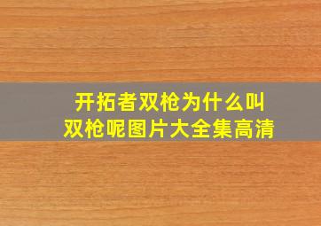 开拓者双枪为什么叫双枪呢图片大全集高清