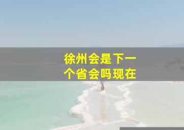 徐州会是下一个省会吗现在