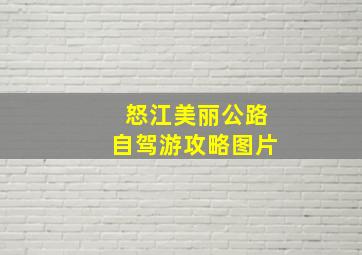 怒江美丽公路自驾游攻略图片