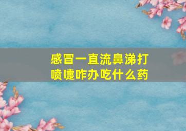 感冒一直流鼻涕打喷嚏咋办吃什么药