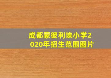 成都蒙彼利埃小学2020年招生范围图片