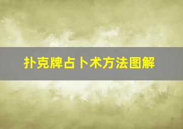 扑克牌占卜术方法图解