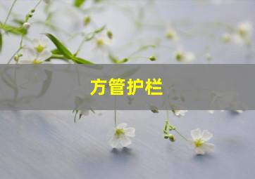 方管护栏