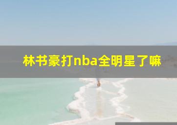 林书豪打nba全明星了嘛