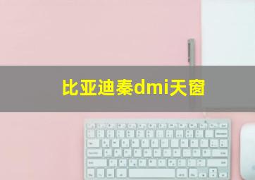 比亚迪秦dmi天窗