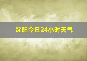 沈阳今日24小时天气