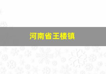 河南省王楼镇