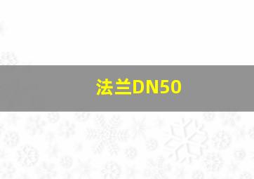 法兰DN50