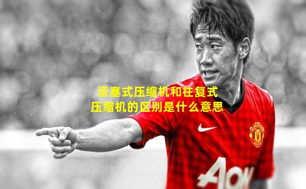 活塞式压缩机和往复式压缩机的区别是什么意思