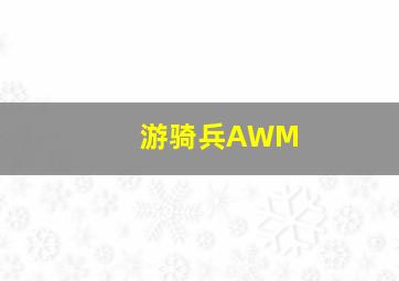 游骑兵AWM