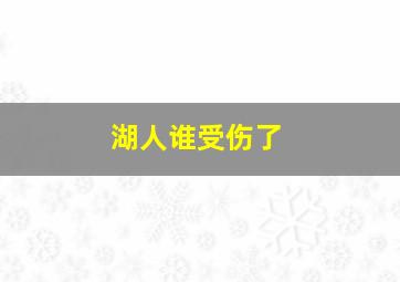 湖人谁受伤了