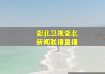 湖北卫视湖北新闻联播直播