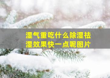 湿气重吃什么除湿祛湿效果快一点呢图片