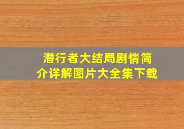 潜行者大结局剧情简介详解图片大全集下载