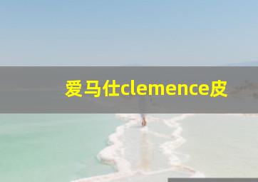 爱马仕clemence皮