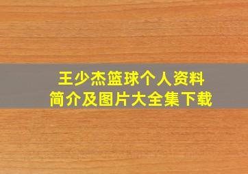 王少杰篮球个人资料简介及图片大全集下载