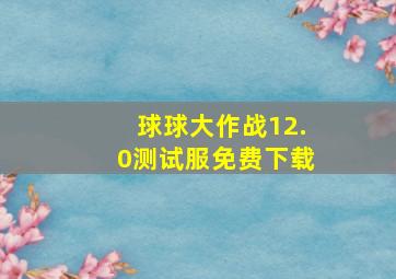 球球大作战12.0测试服免费下载