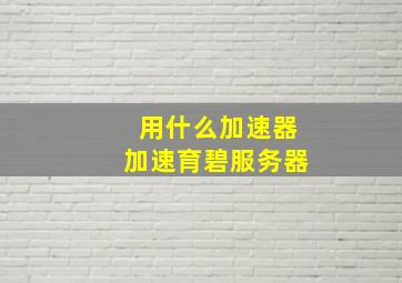 用什么加速器加速育碧服务器