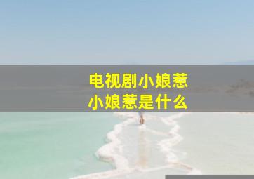 电视剧小娘惹小娘惹是什么