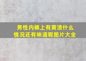 男性内裤上有黄渍什么情况还有味道呢图片大全