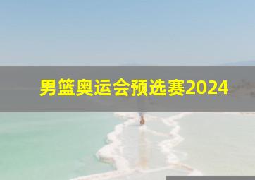 男篮奥运会预选赛2024