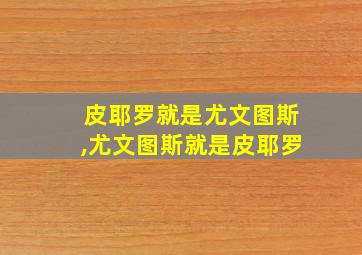 皮耶罗就是尤文图斯,尤文图斯就是皮耶罗