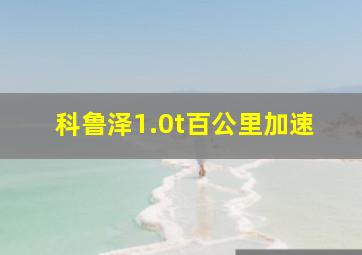 科鲁泽1.0t百公里加速