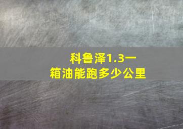 科鲁泽1.3一箱油能跑多少公里