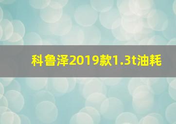 科鲁泽2019款1.3t油耗