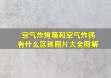 空气炸烤箱和空气炸锅有什么区别图片大全图解