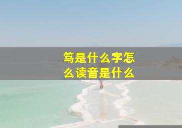 笃是什么字怎么读音是什么