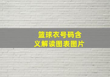 篮球衣号码含义解读图表图片