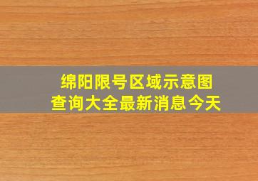 绵阳限号区域示意图查询大全最新消息今天