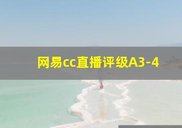 网易cc直播评级A3-4