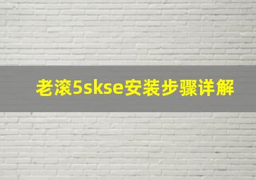 老滚5skse安装步骤详解