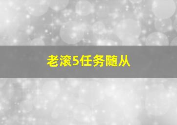 老滚5任务随从