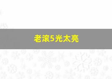 老滚5光太亮