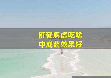 肝郁脾虚吃啥中成药效果好