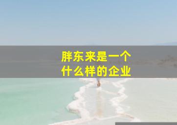 胖东来是一个什么样的企业