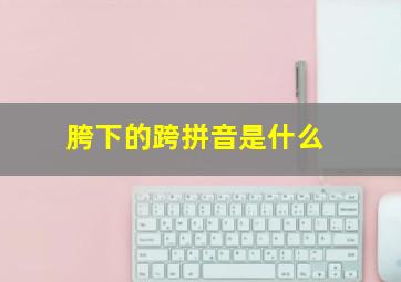 胯下的跨拼音是什么