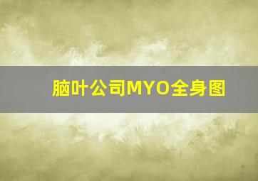 脑叶公司MYO全身图