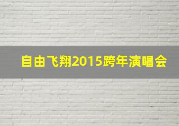 自由飞翔2015跨年演唱会