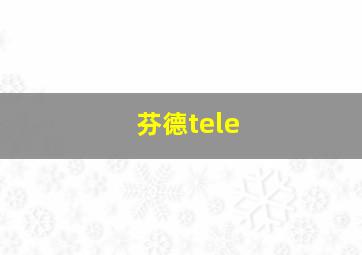 芬德tele