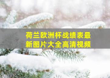 荷兰欧洲杯战绩表最新图片大全高清视频