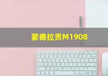 蒙德拉贡M1908