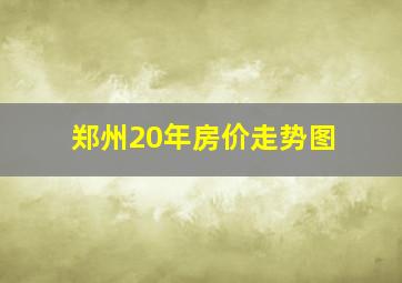 郑州20年房价走势图