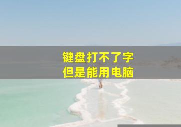 键盘打不了字但是能用电脑